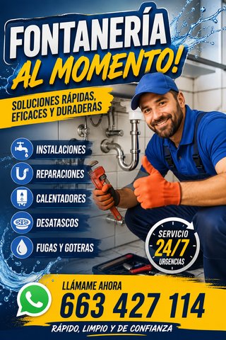 Servicio de Fontanería