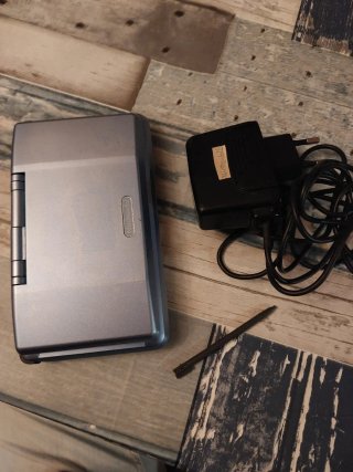 Nintendo DS Fat Azul/Gris + cargador