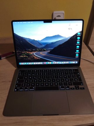 MacBook Air M2 2022 13.6 8GB 256GB Gris Espacial