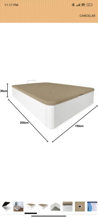 Letto a soppalco 150x200 + 2 comodini