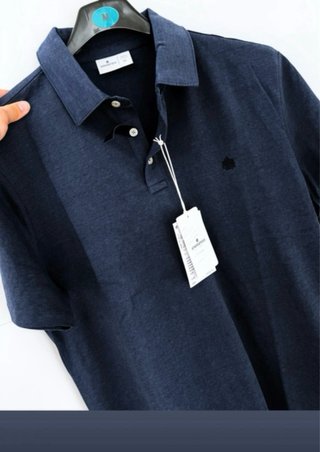 Polo Springfield Azul Talla L Slim Fit
