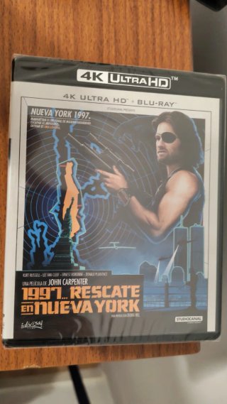 4K Ultra HD y Blu-ray: 1997 Rescate en Nueva York