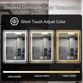 Espejo de Baño con Luz LED Nuevo