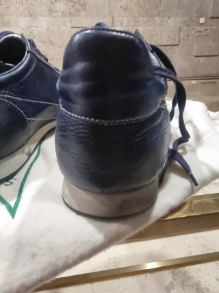 Sneakers Gucci Blu e Argento