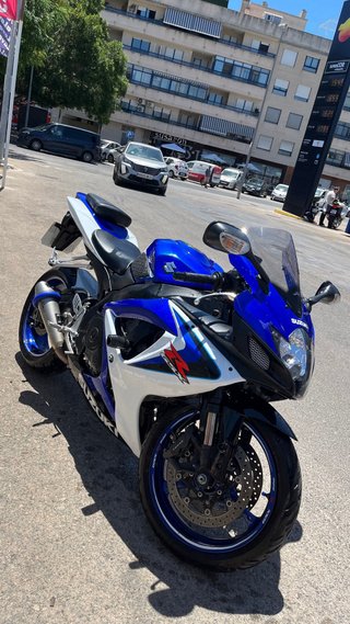 Suzuki GSXR600 k6/k7 Deportiva Azul/Blanca