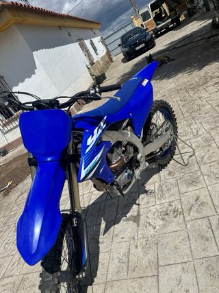 Moto Yamaha Enduro/Motocross Azul 150 horas