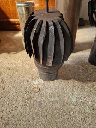 Tubos y sombrerete chimenea metal