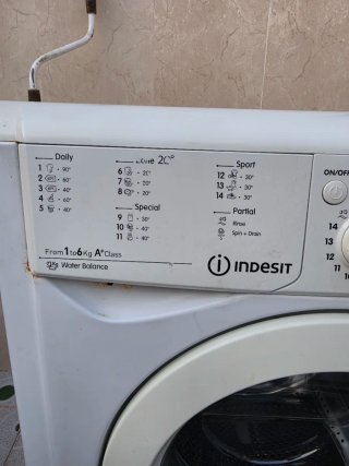 Lavadora Indesit IWC61251 6kg