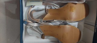 Zapatos Marypaz dorados talla 38