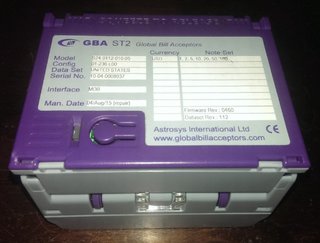 REPARAR Astrosys GBA-ST2 Billetero / Bill Acceptor