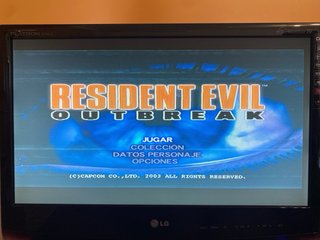 Resident Evil Outbreak PS2