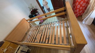 Cama articulada madera cuidados