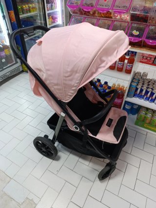 Silla de paseo bebé rosa