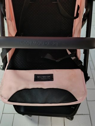 Silla de paseo bebé rosa