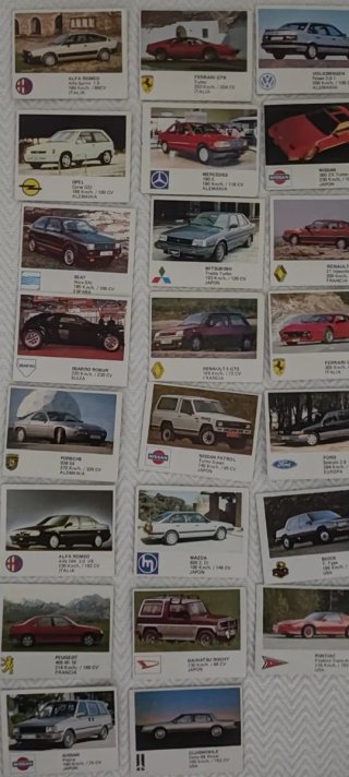 Cromos Coches Motor 16 - Años 80
