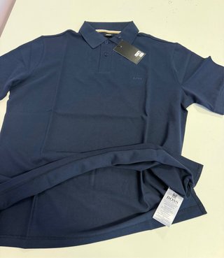 T-shirt Homem BOSS Azul