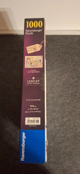 Puzzle 1000 piezas Gatos Easter Bisquit