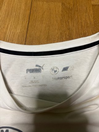 Camiseta Puma BMW Motorsport Blanca