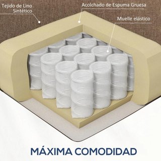Sillón Reclinable Manual 155o Marrón 150kg Sofá