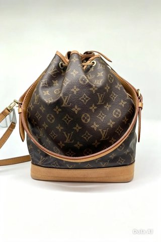 Borsa Louis Vuitton Monogram Beige/Marrone