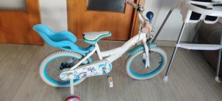 Bicicleta Frozen Niña