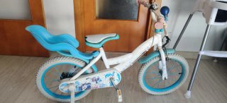 Bicicleta Frozen Niña