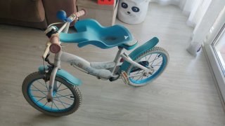 Bicicleta Frozen Niña