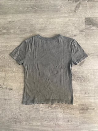 Camiseta Zara manga corta gris