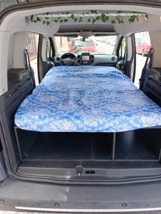 Mueble cama con colchón para Peugeot Citroen