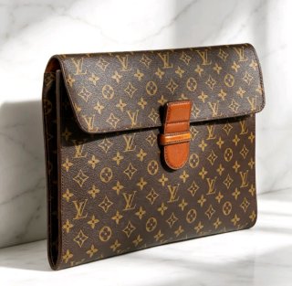 Portadocumenti Louis Vuitton monogram marrone