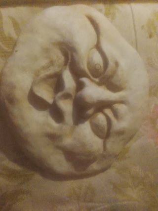Maschera fregio decorativa per esterno
