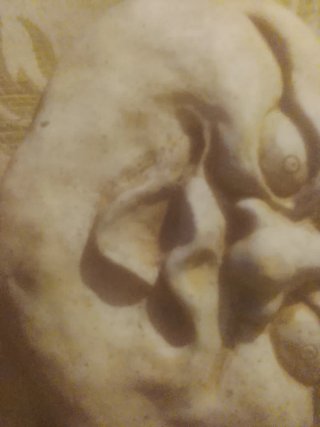 Maschera fregio decorativa per esterno