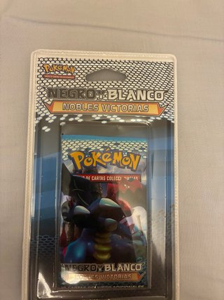 Blísters Pokémon Negro y Blanco