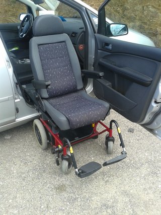 Silla de ruedas Turny Carony para coche