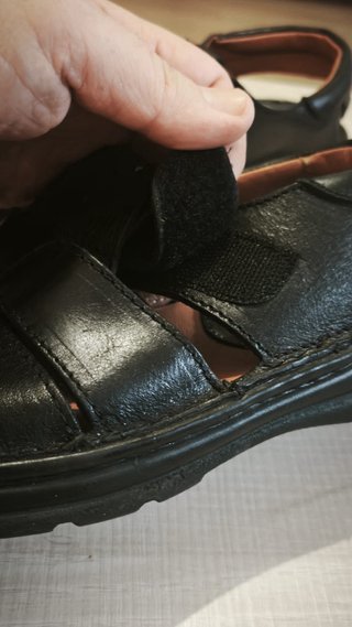 Sandalias Callaghan Piel Negra Hombre