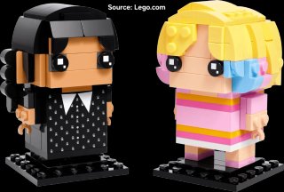 LEGO 40750 Wednesday & Enid (BrickHeadz)