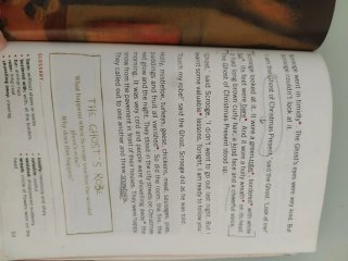 Libro Charles Dickens "Christmas Carol"