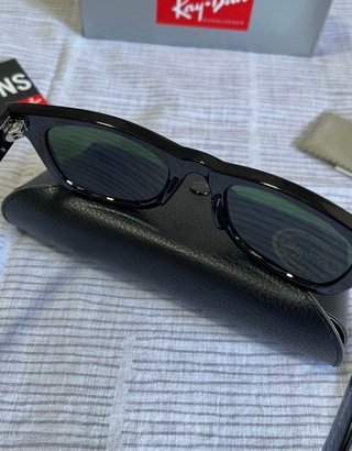 Gafas de sol Ray-Ban Wayfarer Negras Verdes