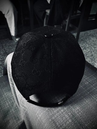 Gorra Gucci Piel Negra