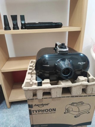 Shernbao Typhoon Secador Peluquería Canina Nuevo