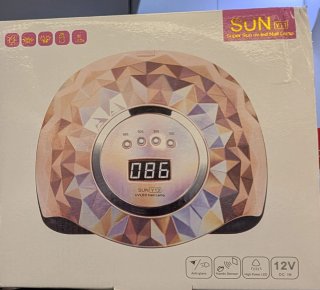 Lámpara Uñas LED UV SUN Y13 Rosa/Dorado