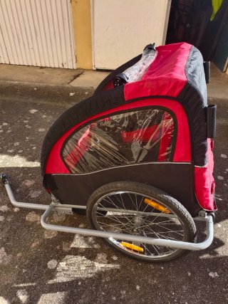 Remolque bici para niños