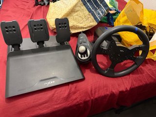 XN V99 Volante de carreras para PC con pedales