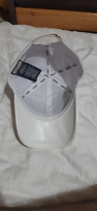 Berretto Gucci Pelle Bianca