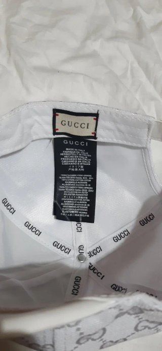 Berretto Gucci Pelle Bianca