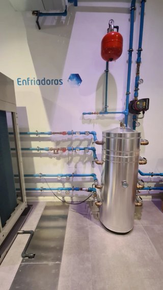 Instalación Aerotermia Proyecto Climatización