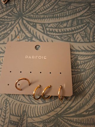 Pendientes Aro Parfois Dorados (2 Pares)
