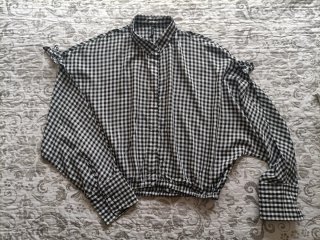 Camisa crop cuadros Vichy Stradivarius