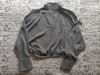 Camisa crop cuadros Vichy Stradivarius