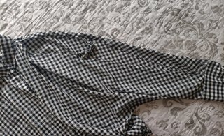 Camisa crop cuadros Vichy Stradivarius